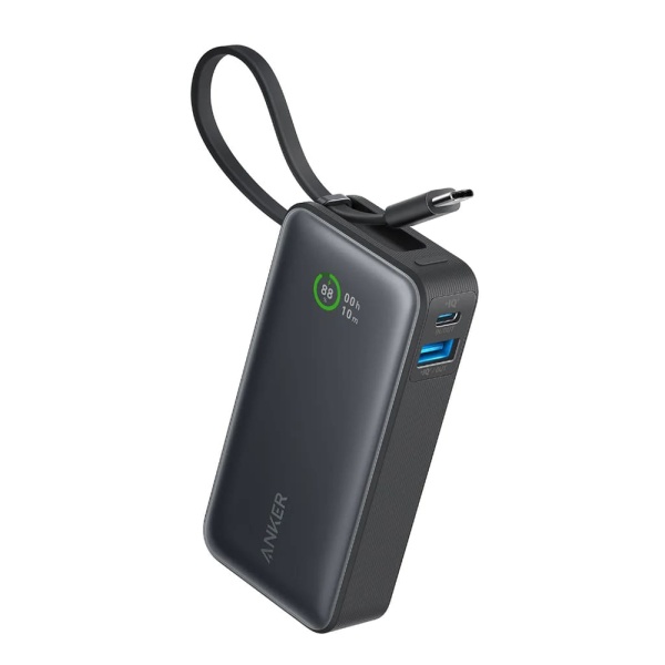 Baterie Externa Anker - Nano (A1259G111) - Tip C, 10000mAh, 30W - Negru