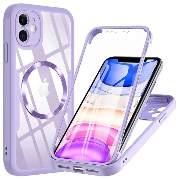 Husa 360° iPhone 12 Techsuit ColorVerse - Violet