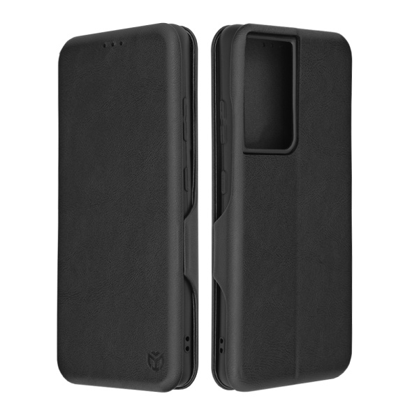 Husa 360° Samsung Galaxy S21 Ultra 5G Techsuit Safe Wallet Plus - Negru