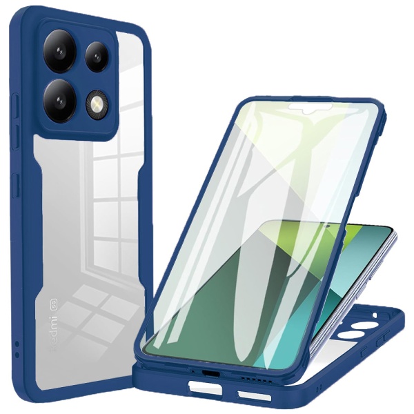 Husa 360° Xiaomi Poco X6 Techsuit ColorVerse - Albastru
