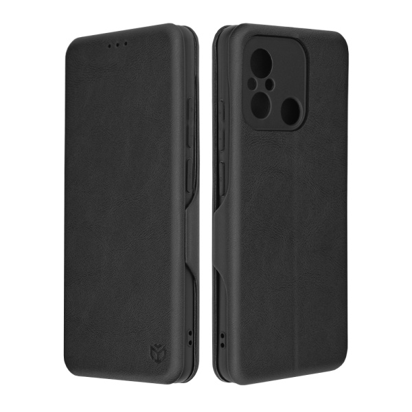 Husa 360° Xiaomi Redmi 12C Techsuit Safe Wallet Plus - Negru