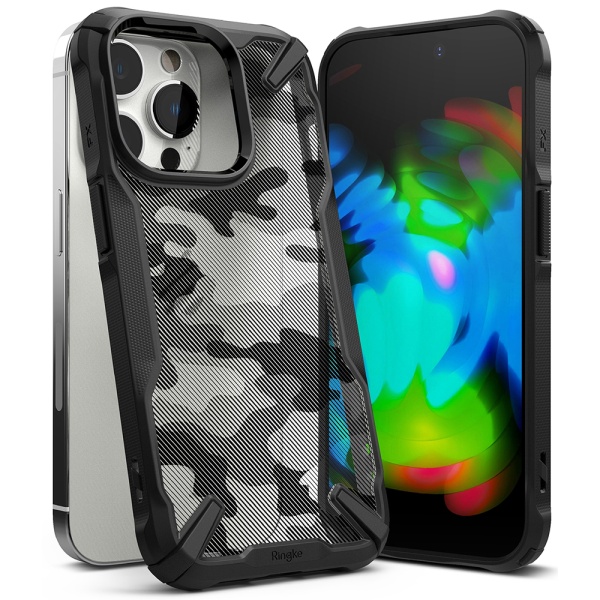 Husa Fusion X - iPhone 14 Pro Max - Camo Black