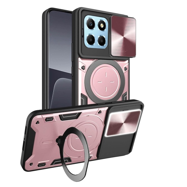 Husa Honor X8 5G Techsuit CamGuard Pro - Roz Gold