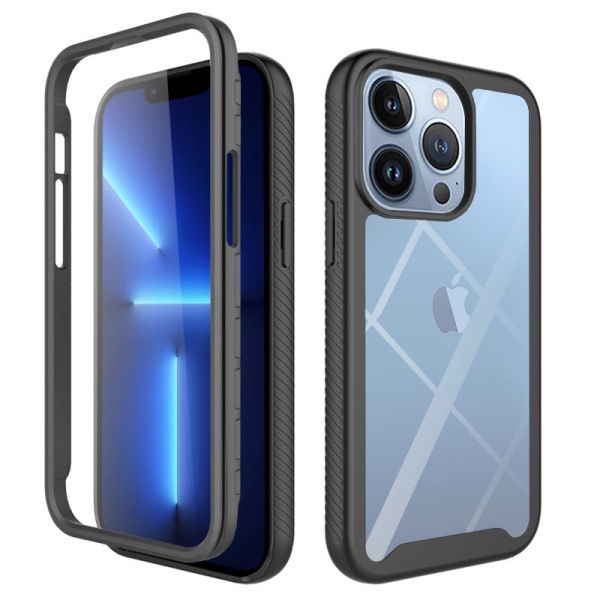 Husa Iphone 13 Pro Max Techsuit - Defense360 Pro + Screen Protector, Balck
