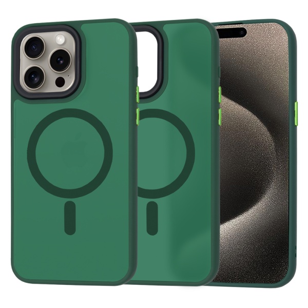 Husa iPhone 15 Pro Max, Verde