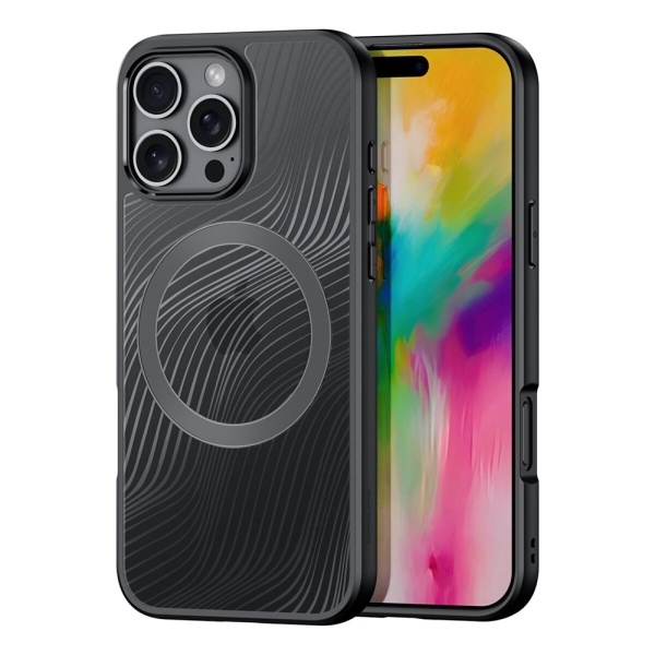 Husa iPhone 16 Pro Max Dux Ducis Aimo MagSafe Series - Negru