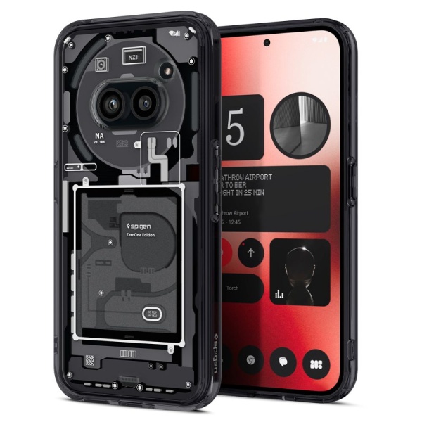 Husa Nothing Phone (2a) Plus Spigen Ultra Hybrid Zero One - Negru