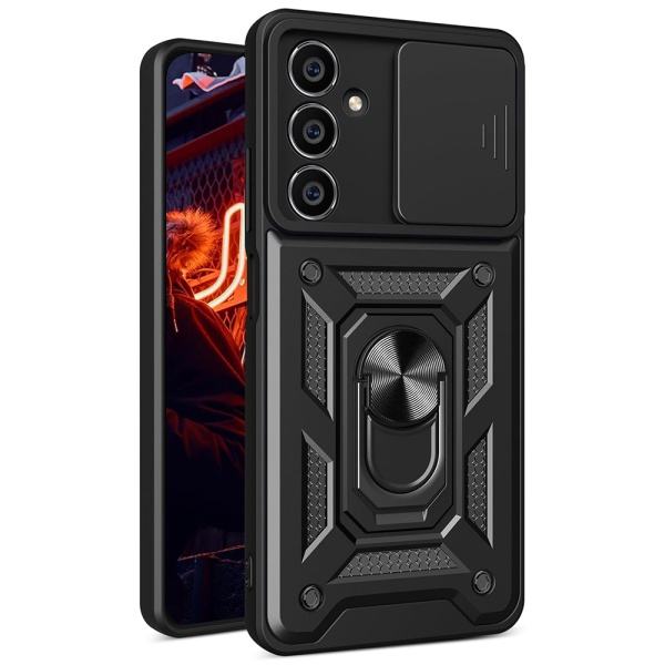 Husa Samsung Galaxy S23 FE protectie camera Techsuit CamShield Series, Black