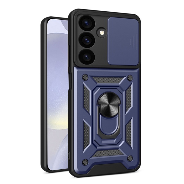 Husa Samsung Galaxy S24 Plus protectie camera Techsuit CamShield Series, Blue