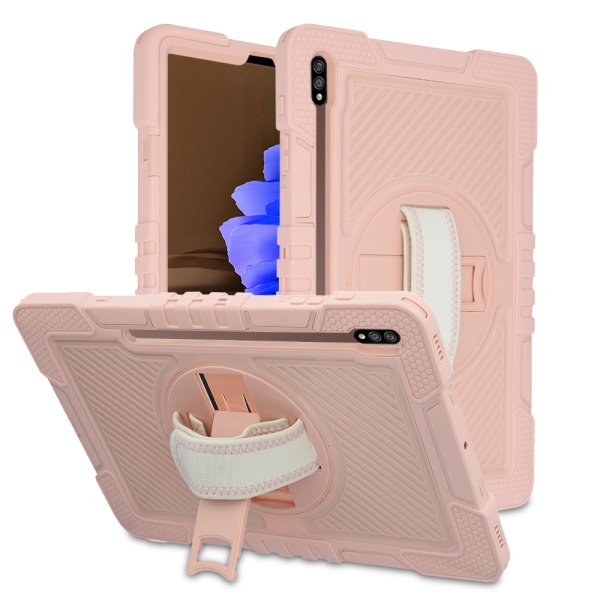 Husa Samsung Galaxy Tab S8 Plus Techsuit StripeShell 360 - Roz