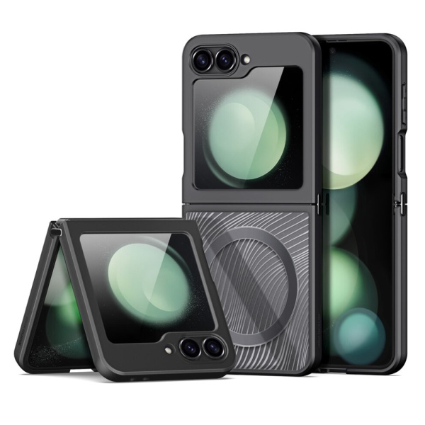 Husa Samsung Galaxy Z Flip 6 Dux Ducis Aimo MagSafe Series - Negru