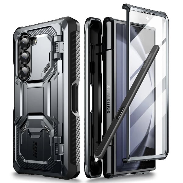 [Pachet 360°] Husa + folie Samsung Galaxy Z Fold6 I-Blason Armorbox - Negru