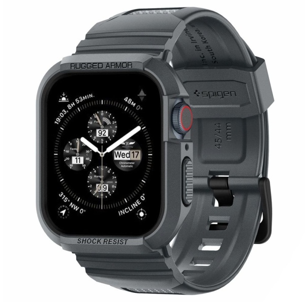 [Pachet husa + curea] Apple Watch 6 44mm Spigen Rugged Armor Pro