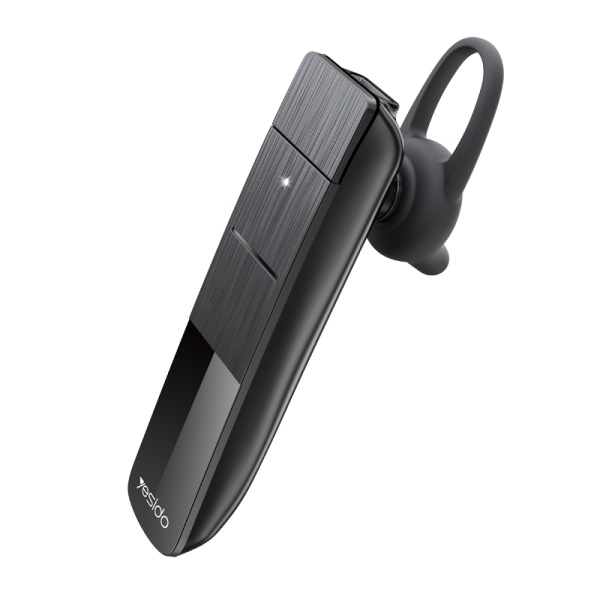 Casti Usams Bluetooth BT2 (BHUBT201) - cu Bluetooth V5.0 și microfon - negru