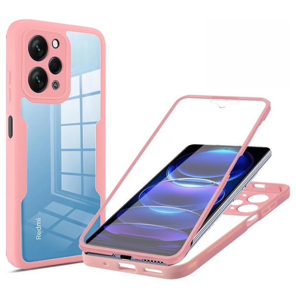 Husa 360° Xiaomi Redmi 12 4G Techsuit ColorVerse - Roz