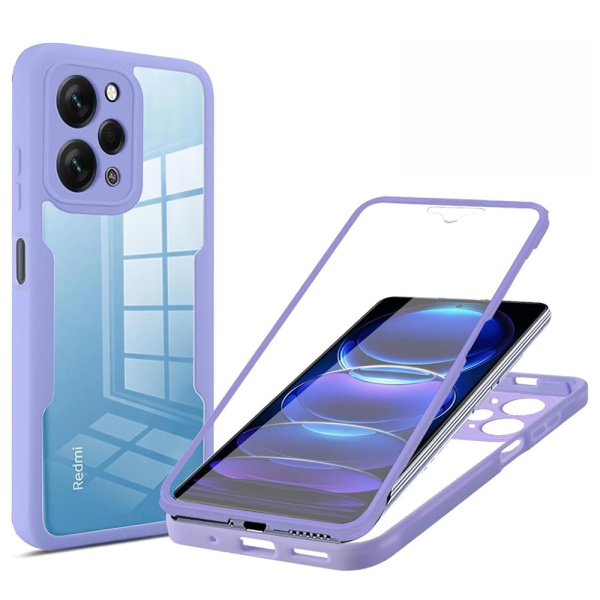 Husa 360° Xiaomi Redmi 12 4G Techsuit ColorVerse - Violet