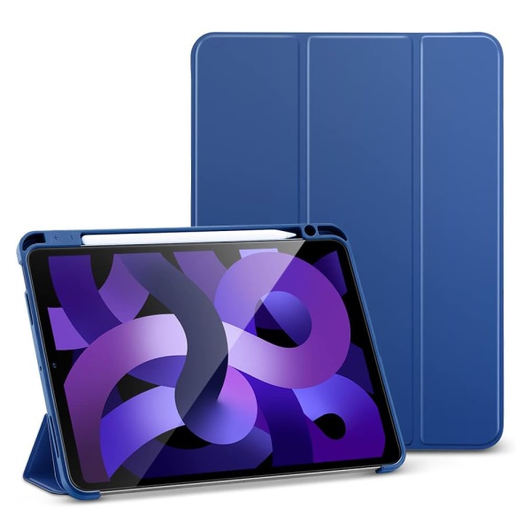 Husa iPad Air 5 (2022) ESR Rebound Pencil- Albastru