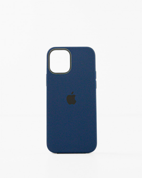 Husa Iphone 12 Pro din silicon Albastru MagSafe