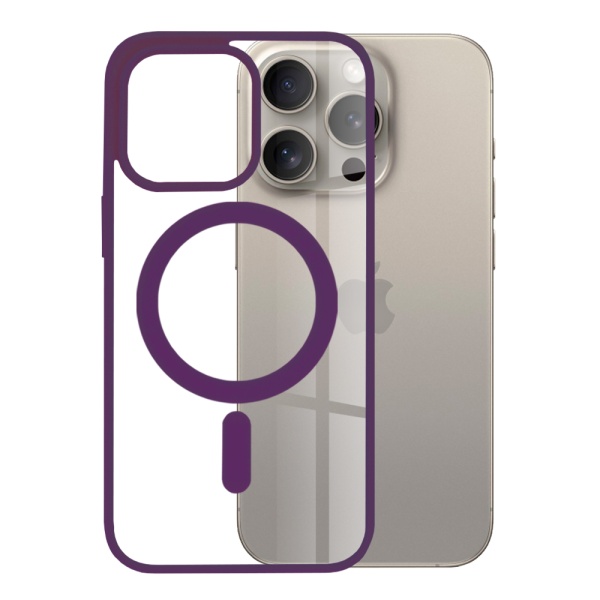 Husa MagSafe iPhone 15 Pro Max - Violet