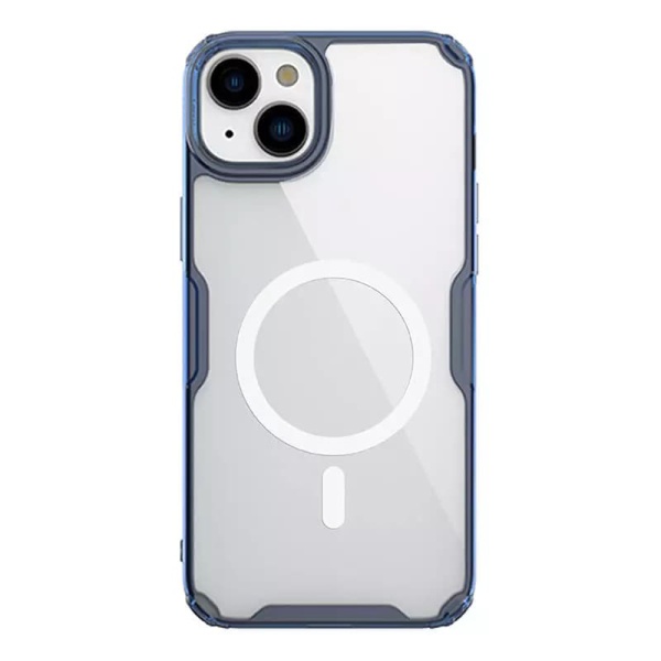 Husa Nature TPU MagSafe Case - iPhone 15 Plus - Albastru