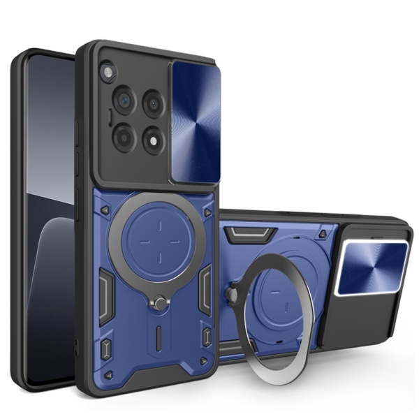 Husa OnePlus 12R Techsuit CamGuard Pro - Albastru