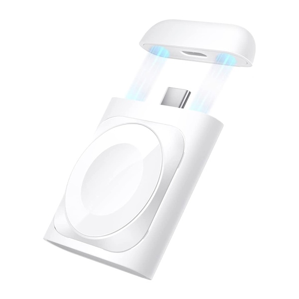 Incarcator wireless portabil pentru Apple Watch, AirPods Pro 2 ESR, Alb