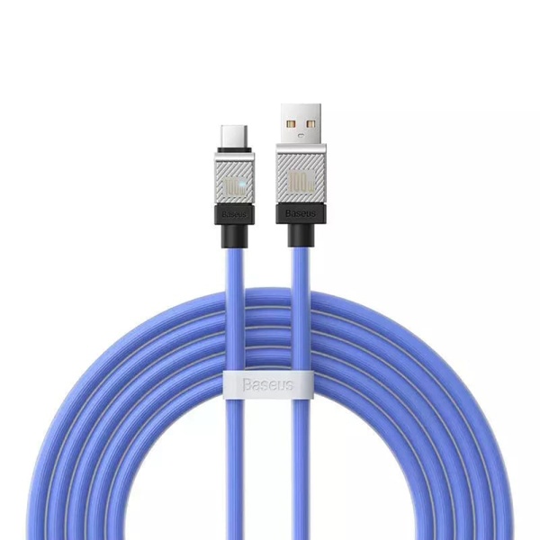Cablu Super Fast Charging USB-C PD100W Baseus, 2m, CAKW000703- Albastru