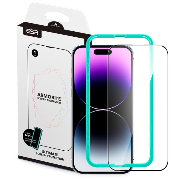Folie sticla iPhone 14 Pro Max ESR Screen Shield, Transparenta