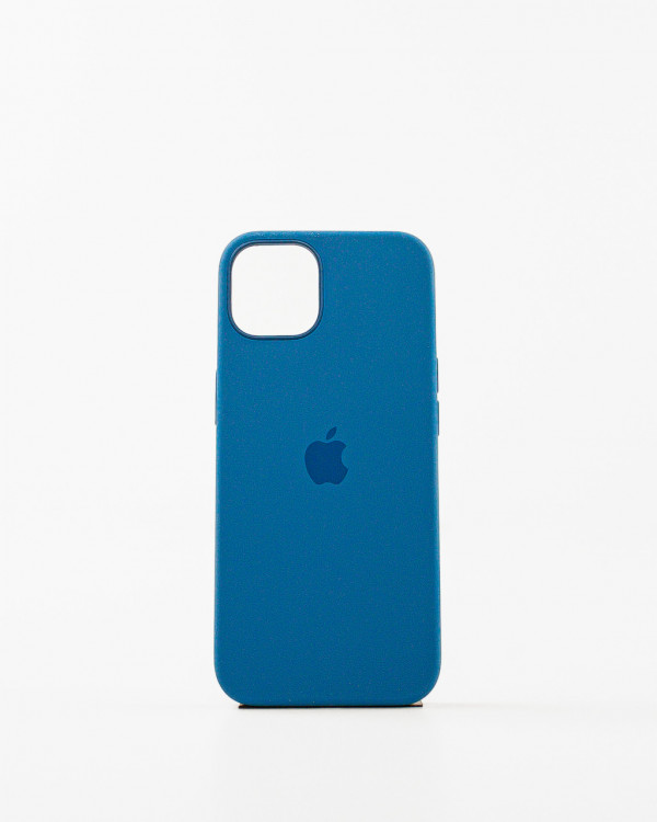 Husa Iphone 13 din silicon Albastru 2 MagSafe