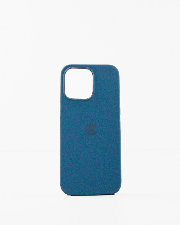Husa Iphone 14 Pro Max din silicon Albastru MagSafe