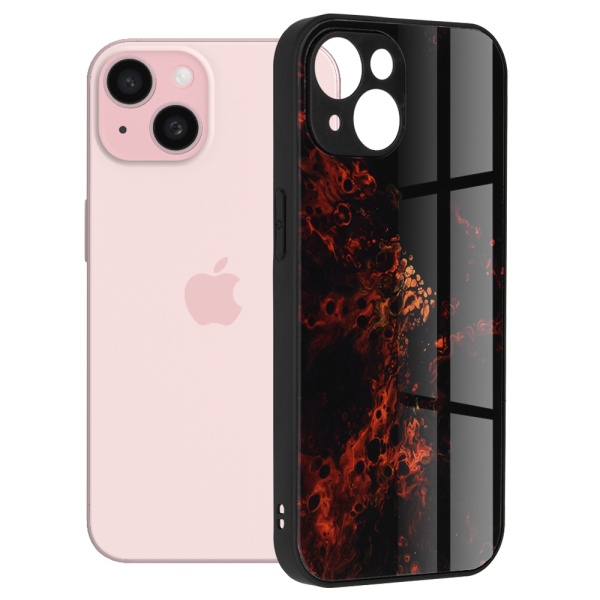 Husa iPhone 15 - Red Nebula
