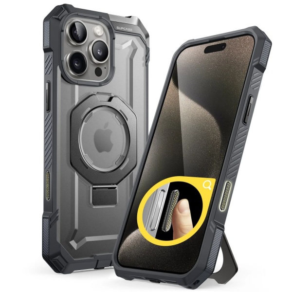 Husa pentru iPhone 16 Pro Max- Supcase Unicorn Beetle Defender - Gray