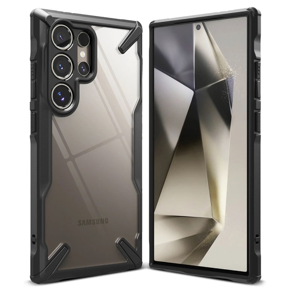 Husa Samsung Galaxy S24 Ultra Ringke - Fusion X, Negru
