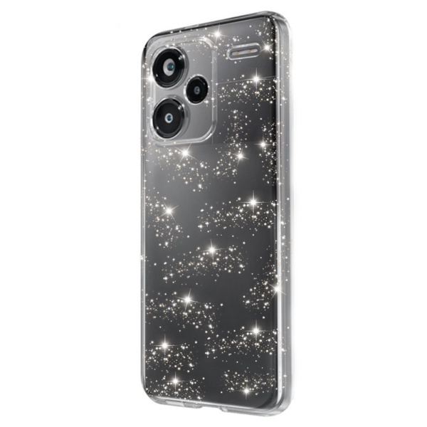 Husa sclipici Xiaomi Redmi Note 13 Pro+ 5G Techsuit SparkleSkin - Transparent