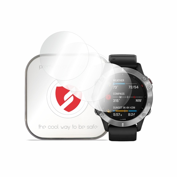 [Pachet 4x] Folie regenerabila premium Garmin Fenix 5/6/6 Pro Smart Protection Classic - Transparent