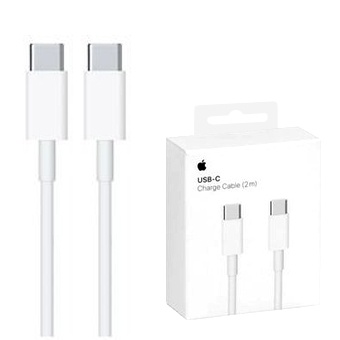 Cablu de date USB-C la Type-C Apple A1739 original, 2m - Alb