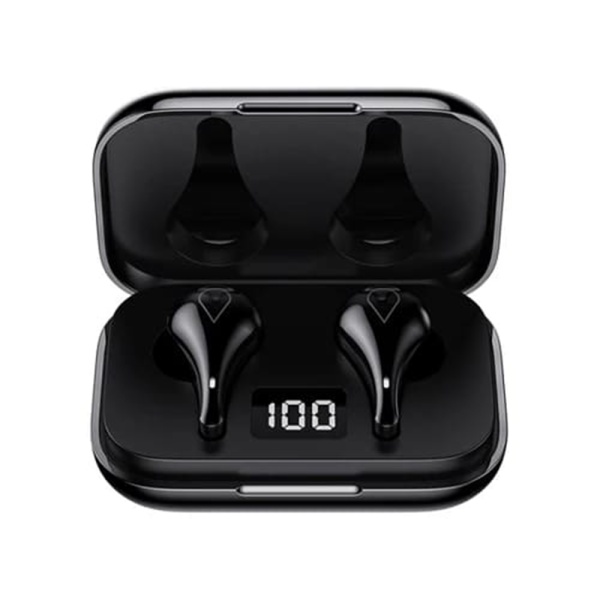 Casti Lenovo wireless (LP3) - Bluetooth 5.0, afișaj LED, IPX5 rezistent la apă - Negru