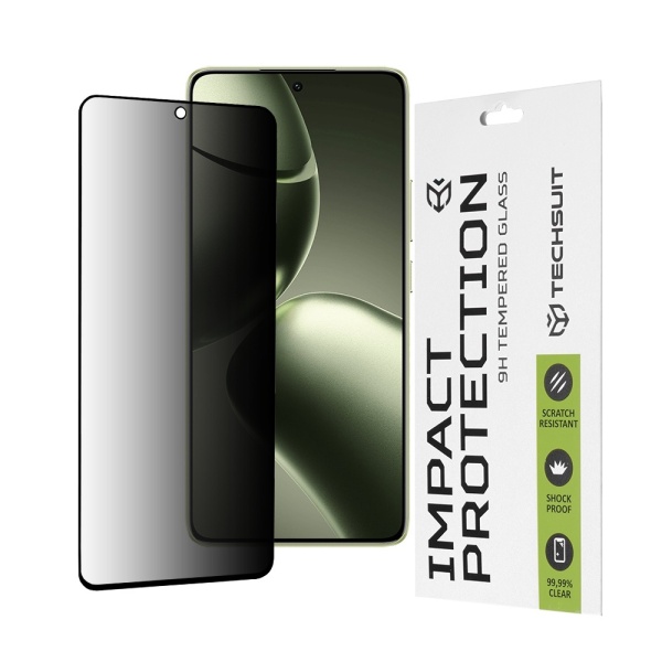 Folie sticla Motorola Edge 50 Neo Techsuit 111D Privacy Full Glue, Negru