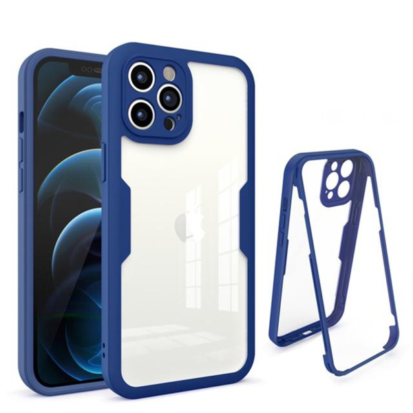 Husa 360° iPhone 12 Pro Max Techsuit ColorVerse - Albastru