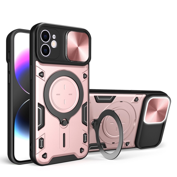 Husa iPhone 12 Techsuit CamGuard Pro - Roz