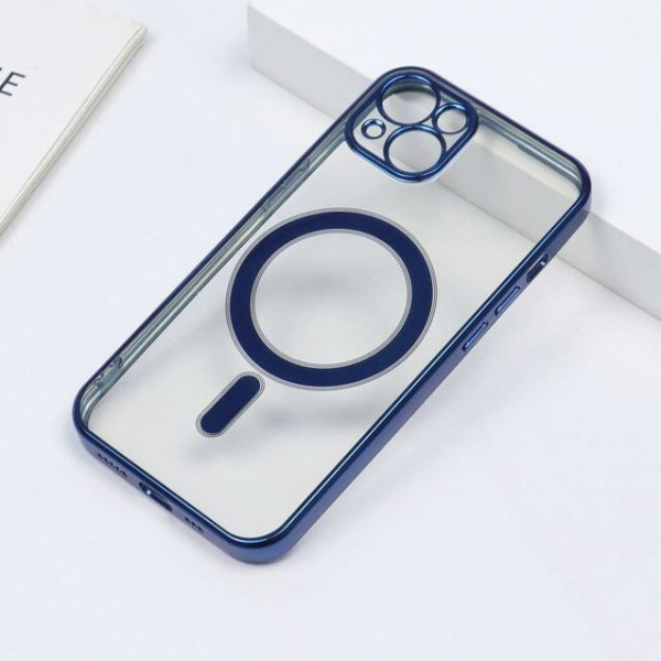 Husa Iphone 13 MagSafe Albastra