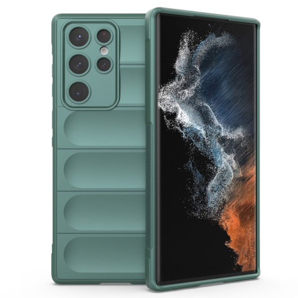 Husa Samsung Galaxy S22 Ultra 5G Techsuit Magic Shield, Green