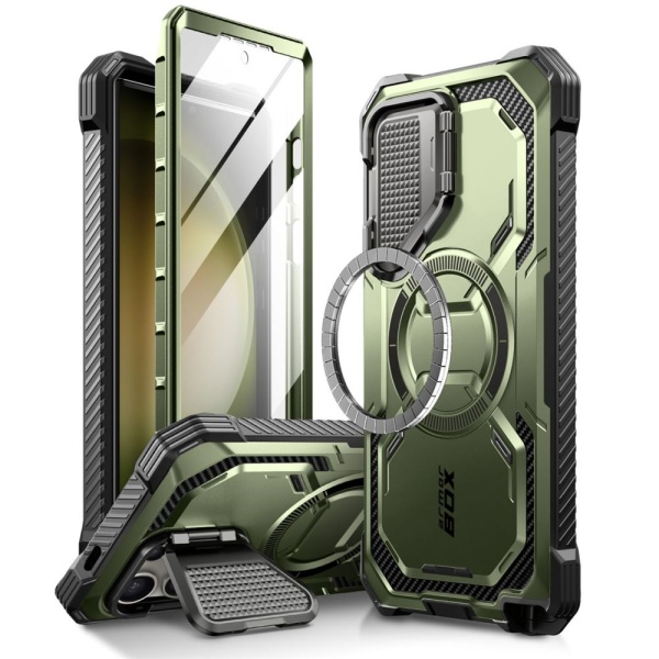 Husa Samsung Galaxy S24 Ultra, I-Blason Armorbox MagSafe- Verde