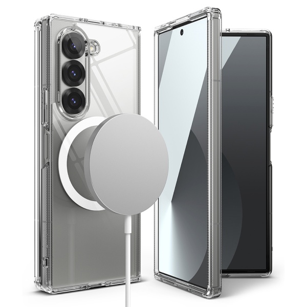 Husa Samsung Galaxy Z Fold6 Ringke Fusion Magnetic - Transparent