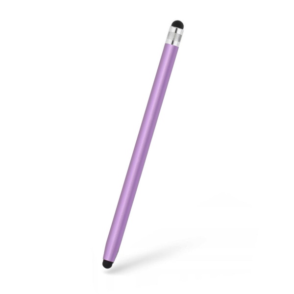 Stylus pen Techsuit, 2in1 universal, Android, iOS, aluminiu, JC01 - Violet