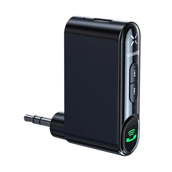 Transmitator Bluetooth, Aux Baseus, 145mAh, BSBA-02 - Negru