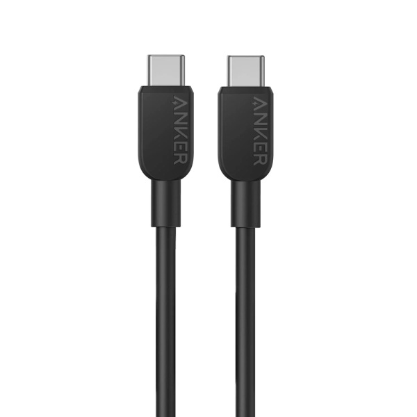 Cablu de date Anker 310 (A81D5H11) - Tip-C la Tip-C, 240 W, 0,9 m - Negru