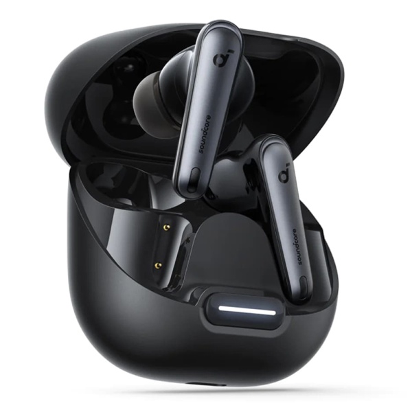 Casti ANKER wireless SoundCore Liberty 4 NC (A3947G11) - Bluetooth 5.3, ANC 2.0, sunet de înaltă rezoluție, LDAC, IPX4 - Negru