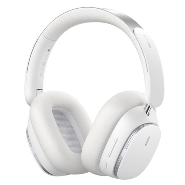 Casti Baseus fără fir Bowie H1 Pro (A00050601213-00) - Bluetooth, anulare zgomot - Moon White