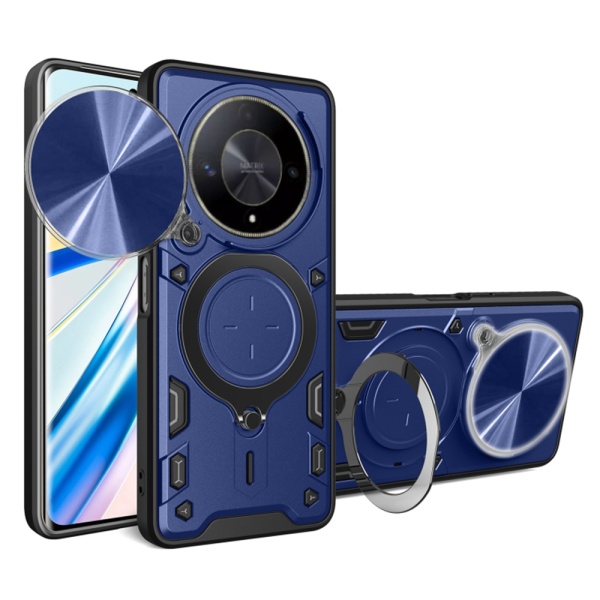 Husa Honor Magic6 Lite Techsuit CamGuard Pro - Albastru